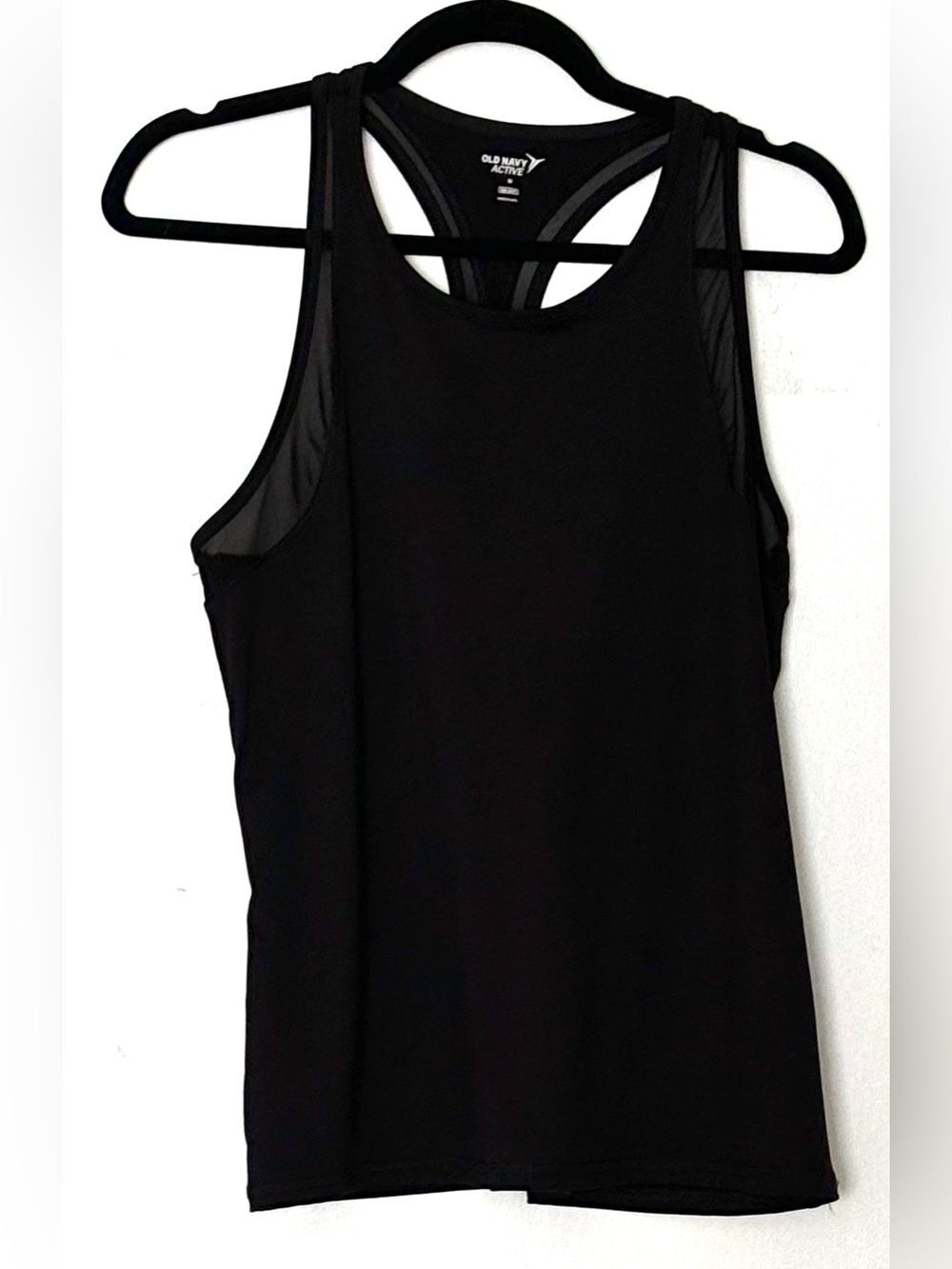 Old Navy Active Racerback Performance Tank Top Black Size M